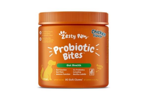 The Best Probiotic Supplements for Dogs in 2025: A Comprehensive Comparison - 1. Zesty Paws Advanced Probiotic Bites