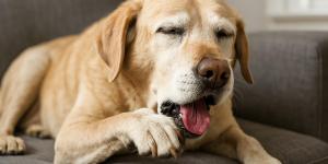 Why Is My Senior Dog Coughing and Gagging?