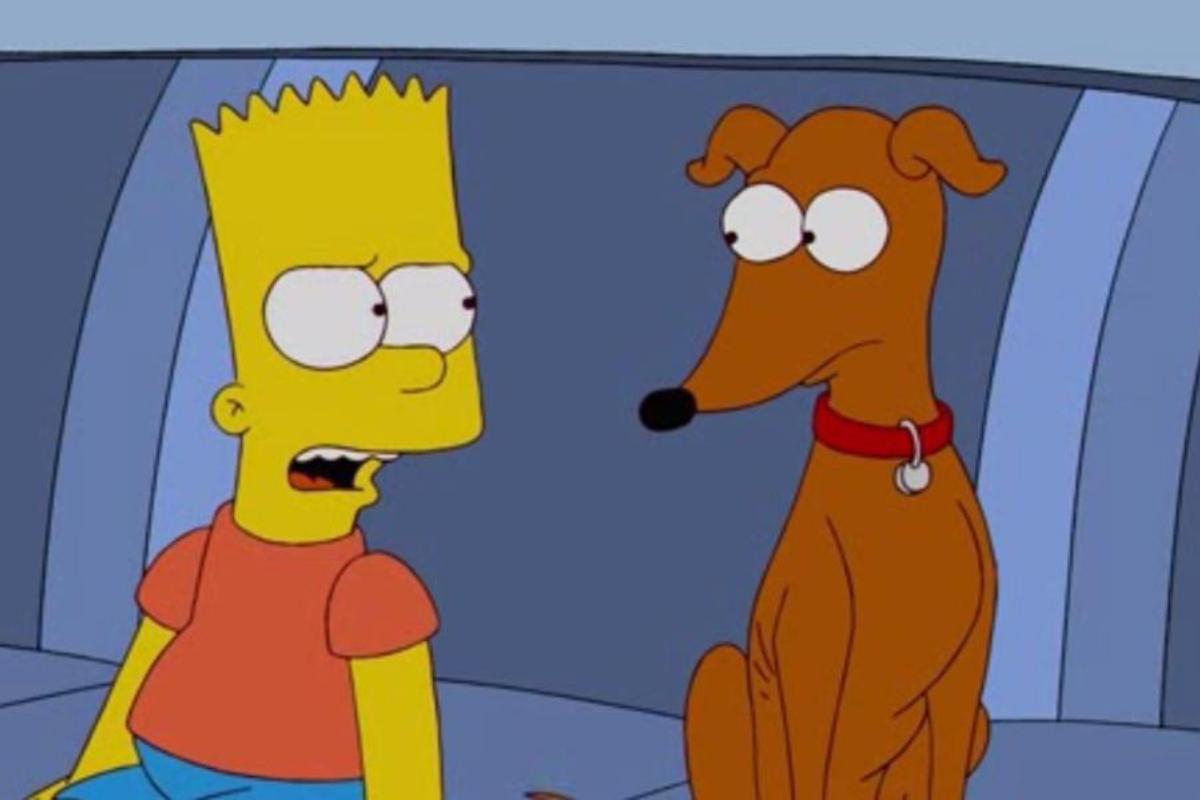 What Is the Name of the Dog from The Simpsons Santa s Little Helper