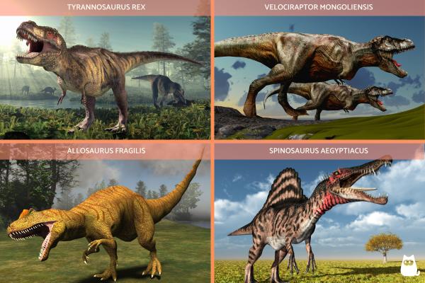 What Did Dinosaurs Eat? - Carnivorous dinosaurs